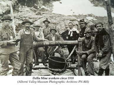 Della Mine Workers circa 1910