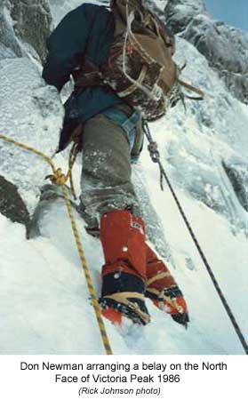 North Face of Victoria Peak 1976