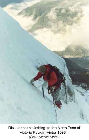 North Face of Victoria Peak 1976